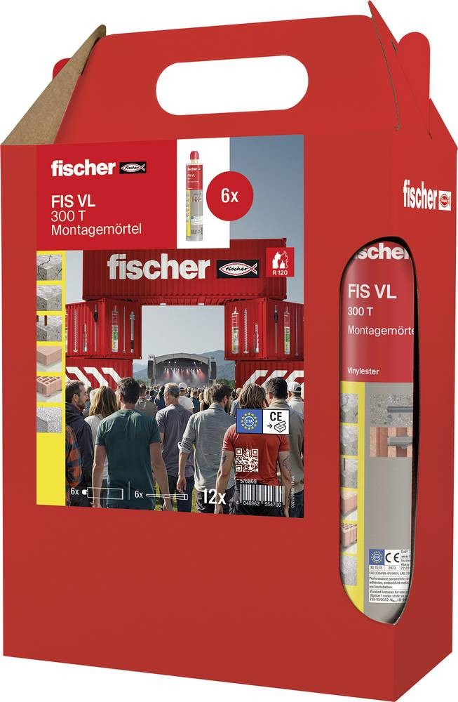 Fischer Injektionsmörtel 576809 6St.