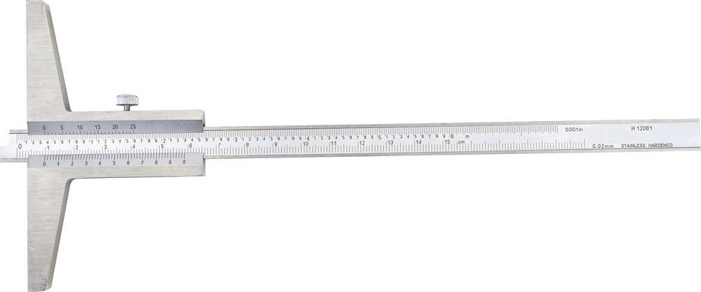 Dasqua 3001-1903-A Tiefenmessschieber 0 - 200mm