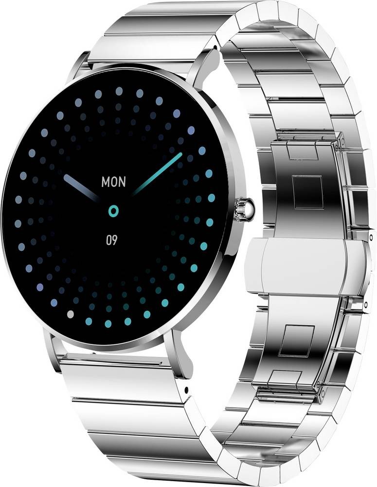 XCOAST Smartwatch Silber