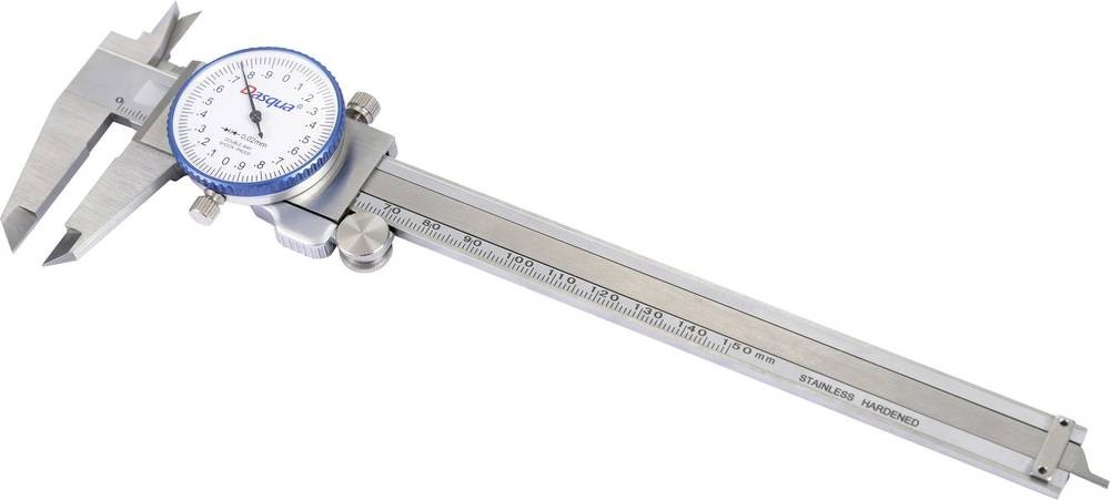 Dasqua DIN EN 862 1350-5005 Uhrenmessschieber 150mm