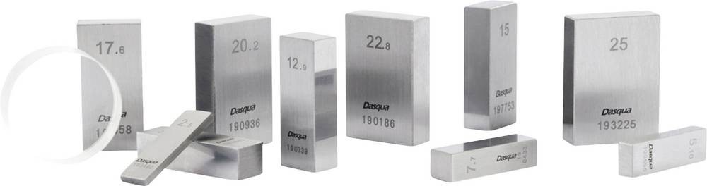 Dasqua 6111-1247 Endmaßsatz aus Stahl 0.01 - 100mm Anzahl Blätter:
