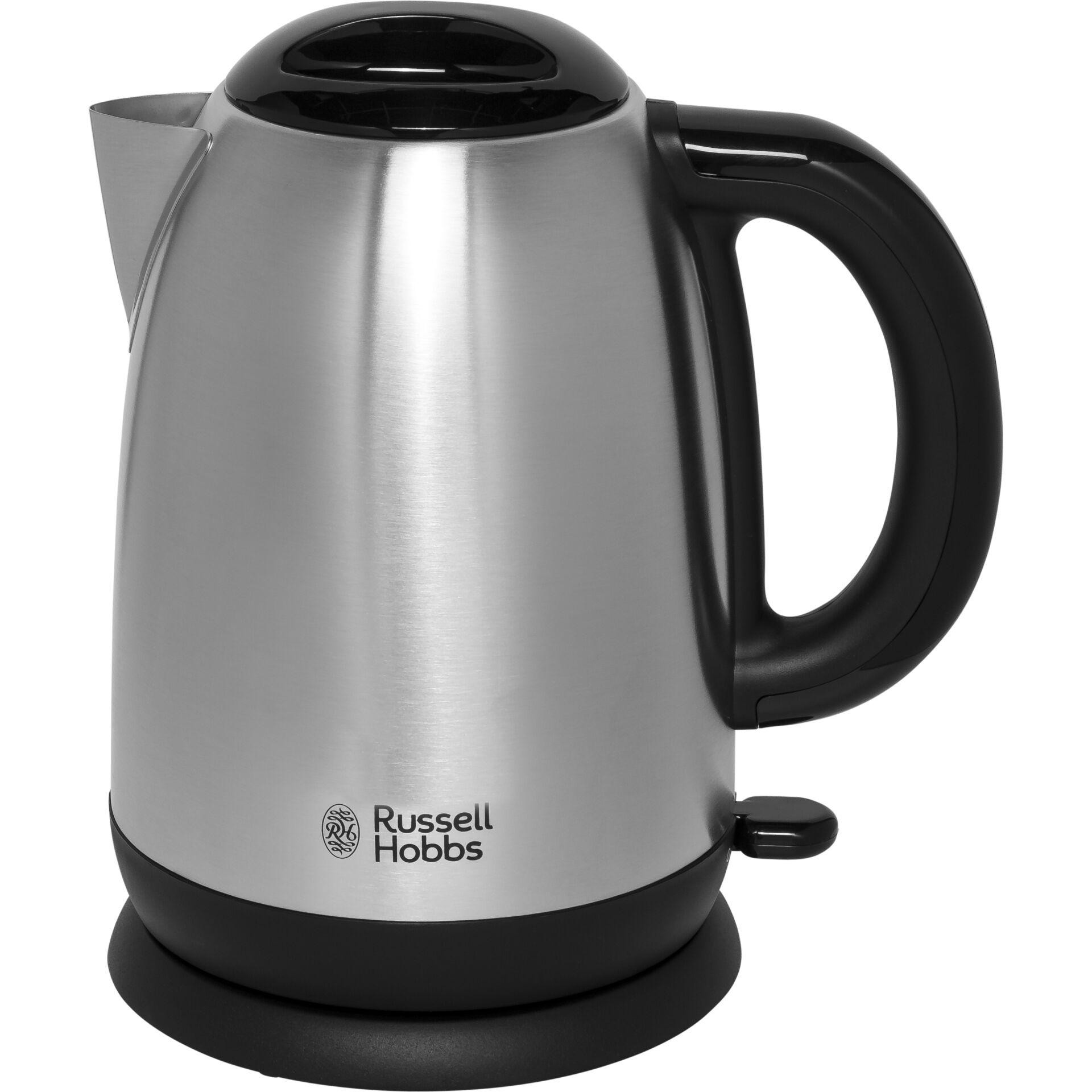 Russell Hobbs Adventure tetera eléctrica 1,7 L 2400 W Negro, Plata -