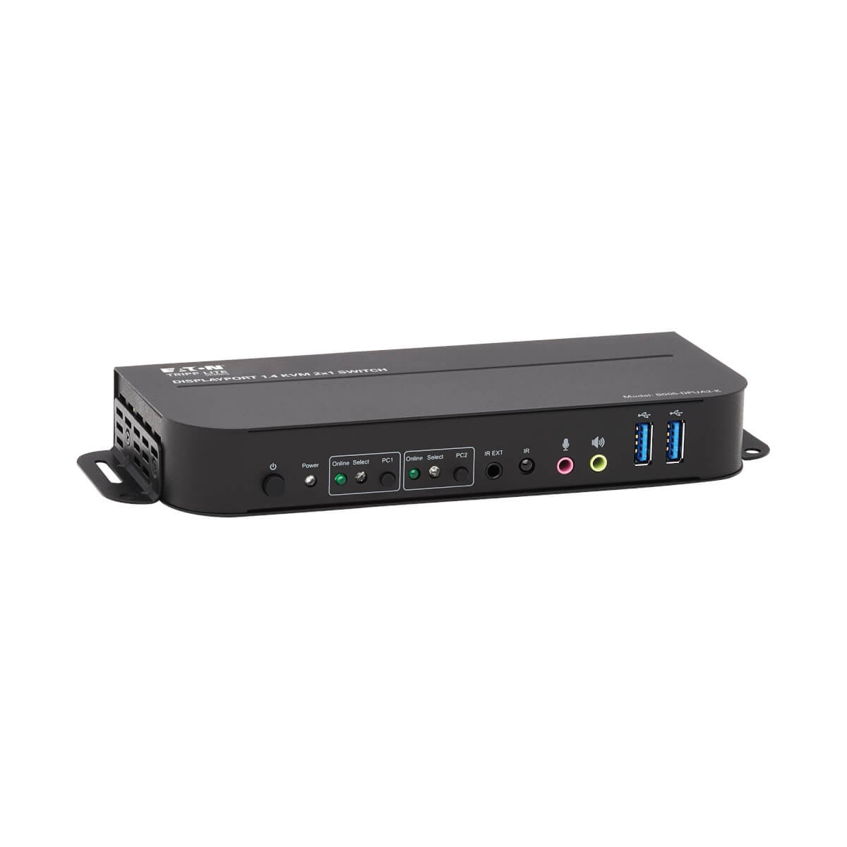 Tripp Lite B005-DPUA2-K 2-Port DisplayPort/USB KVM Switch - 4K 60 Hz,
