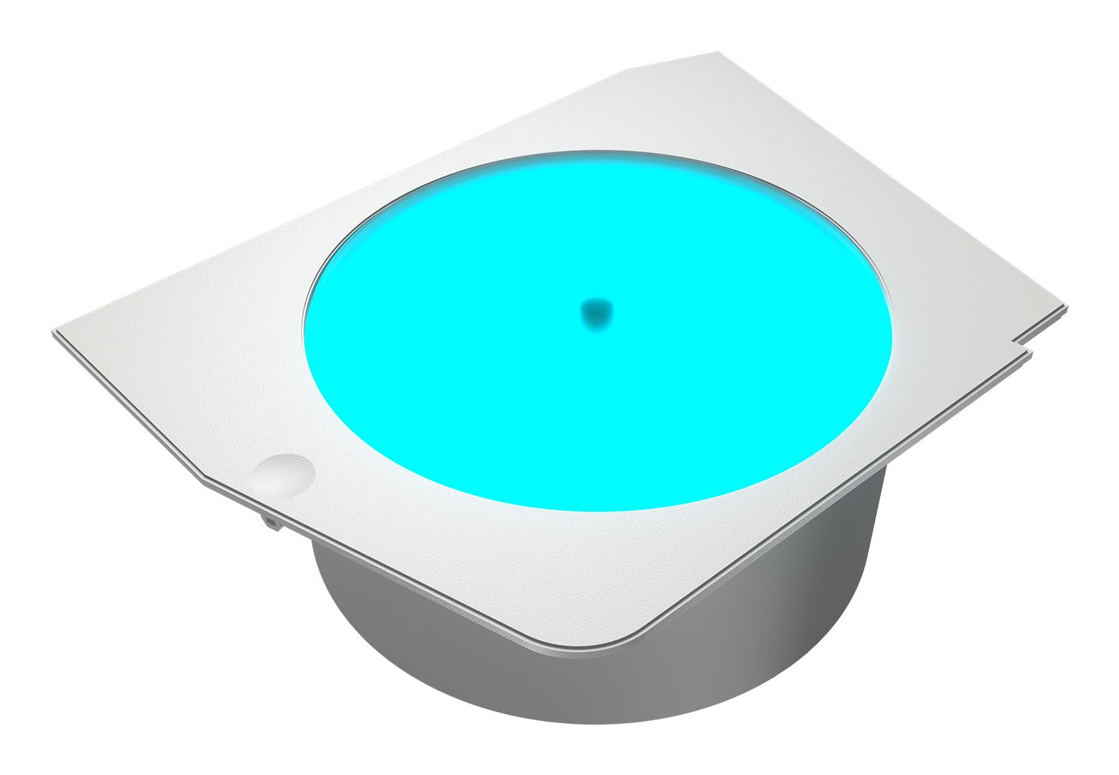 COUGAR illuminated hub for FV270, White - COUGAR illuminated hub for