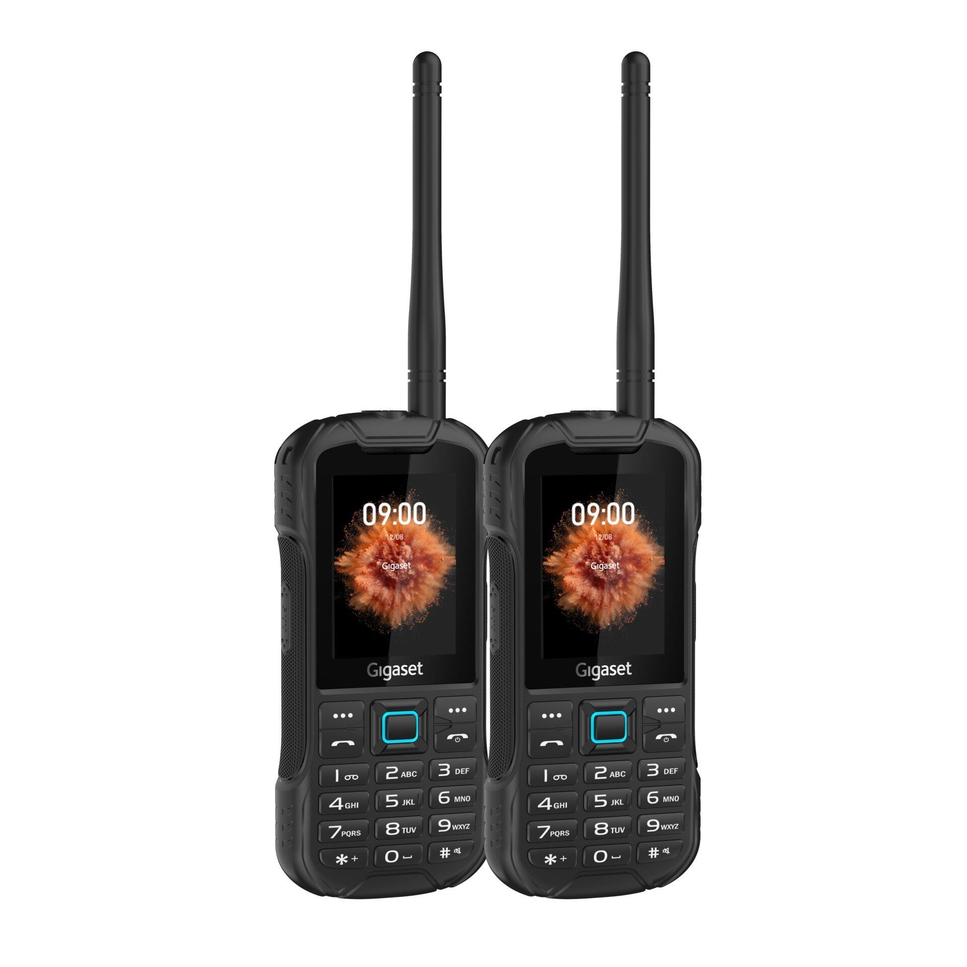 Gigaset GLX 8 ACTIVE Duo Outdoor-Handy Schwarz