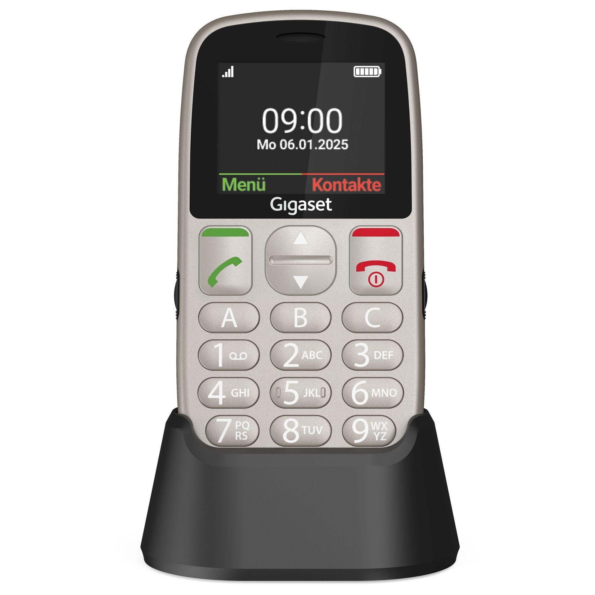 Gigaset GL395 Handy SOS Taste, Spritzwassergeschützt, Staubgeschü