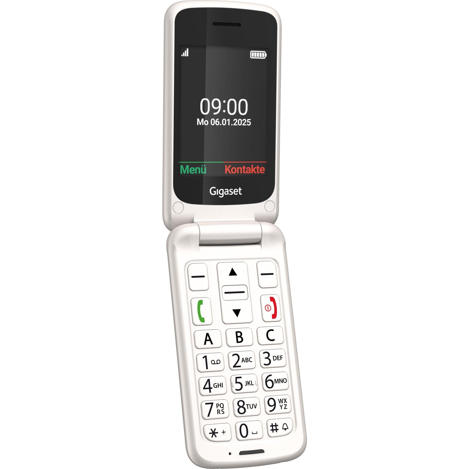 Gigaset GL595 7,11 cm (2.8") 114 g Nero Telefono per anziani -