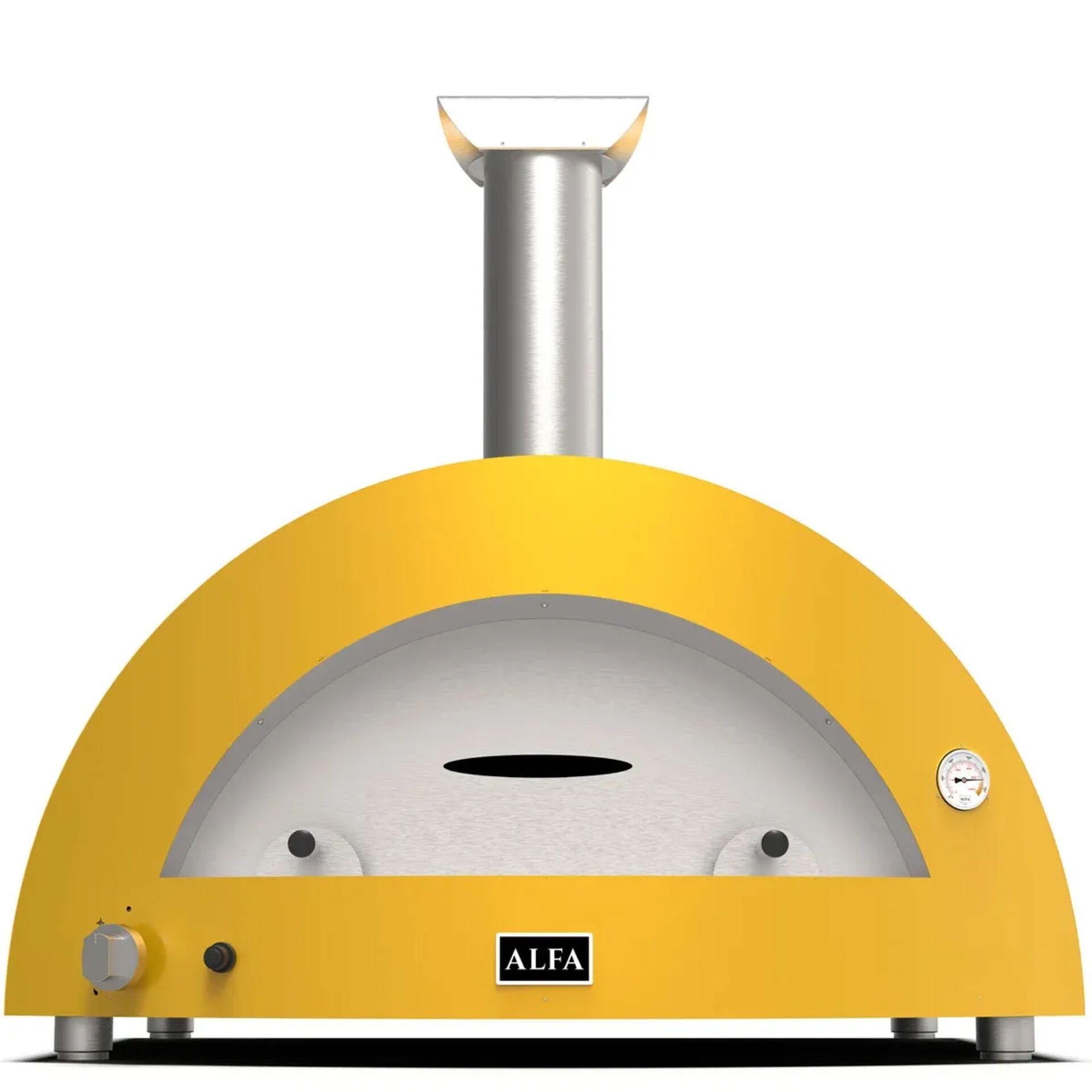 Alfa Forni Moderno 5 Pizze Hybrid Fire jaune