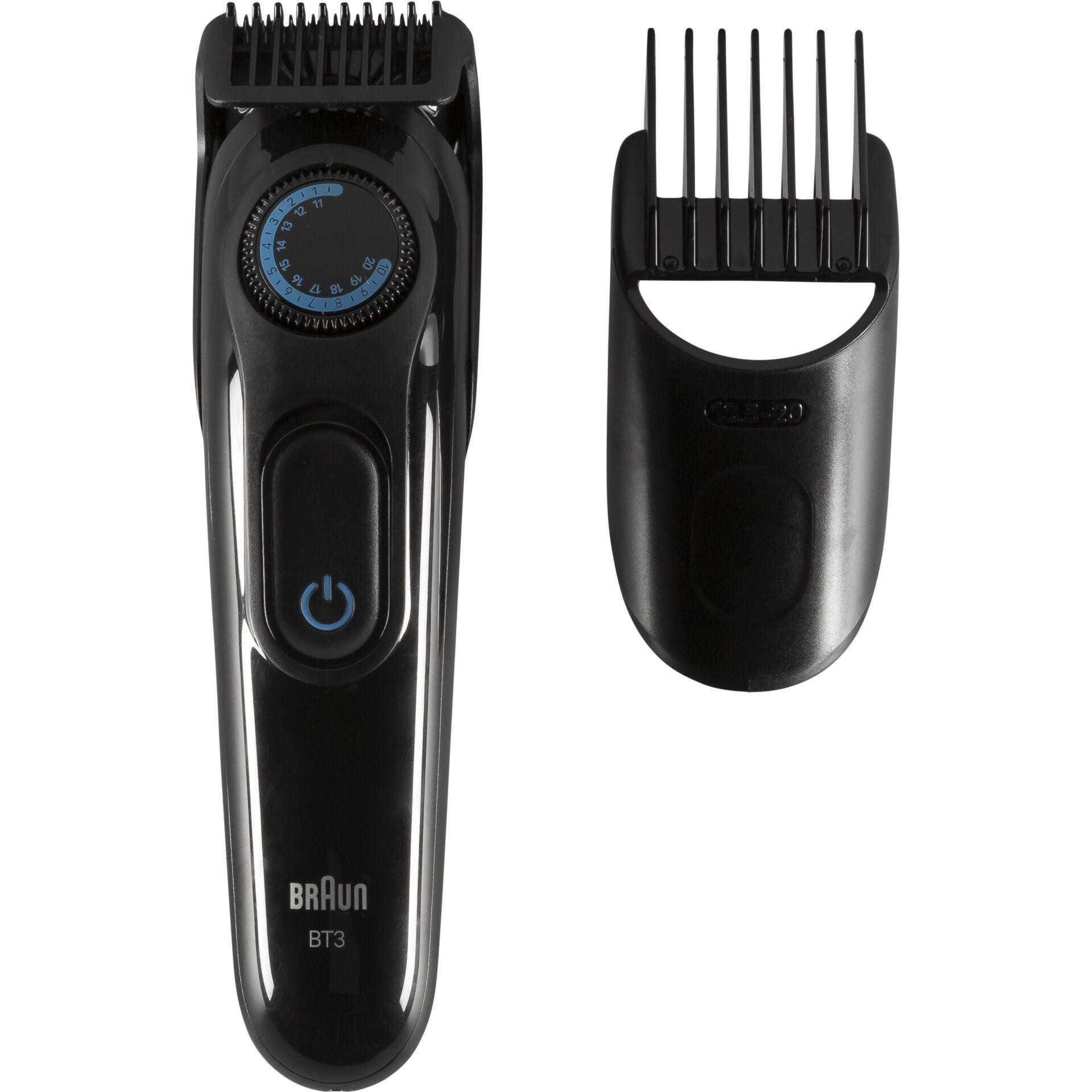 Braun BT3520 beard trimmer Battery 40 2 cm Black, Blue - Braun BT3520,