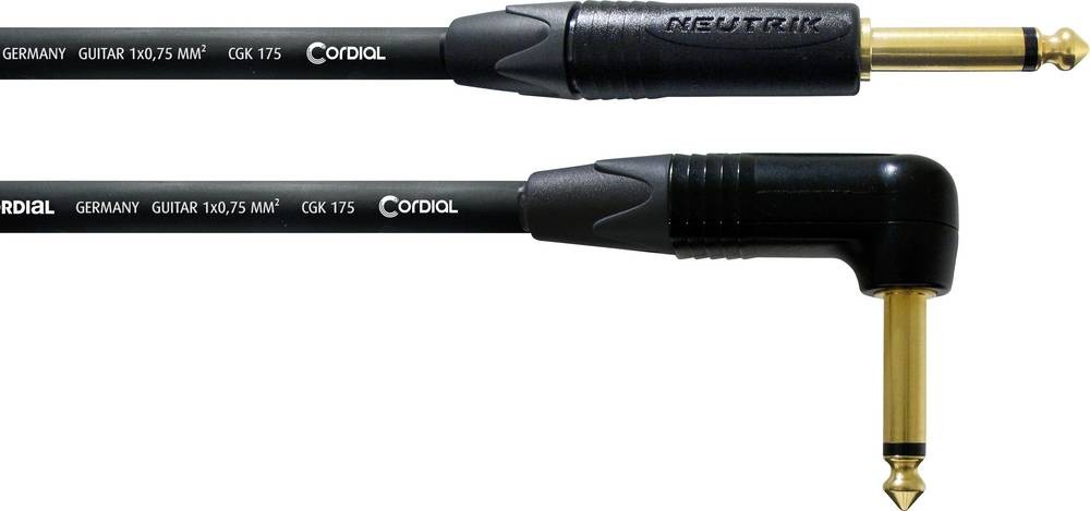 Cordial CSI 3 RP-SILENT audio cable 3 m 6.35mm Black - Cordial CSI 3