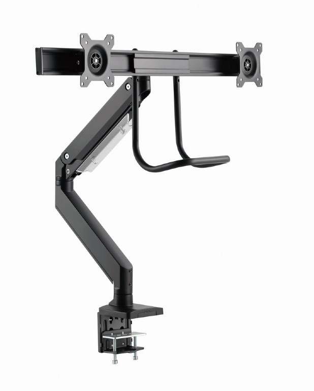 Gembird MA-DA2-04 monitor mount / stand 81.3 cm (32") Desk Black -