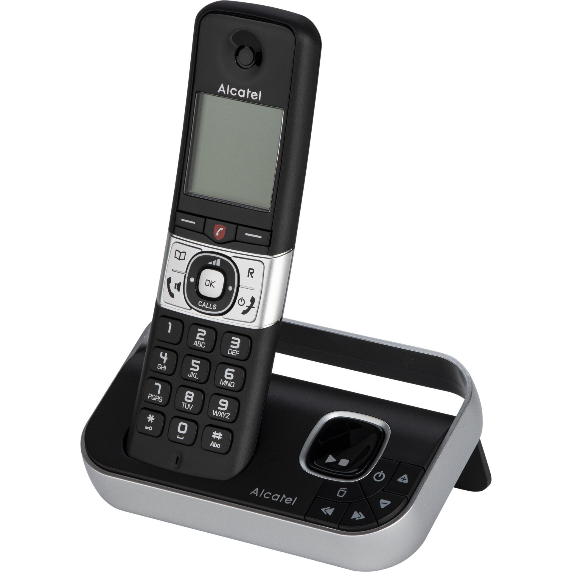 Alcatel F890 Voice cordless phone with answering machine black
