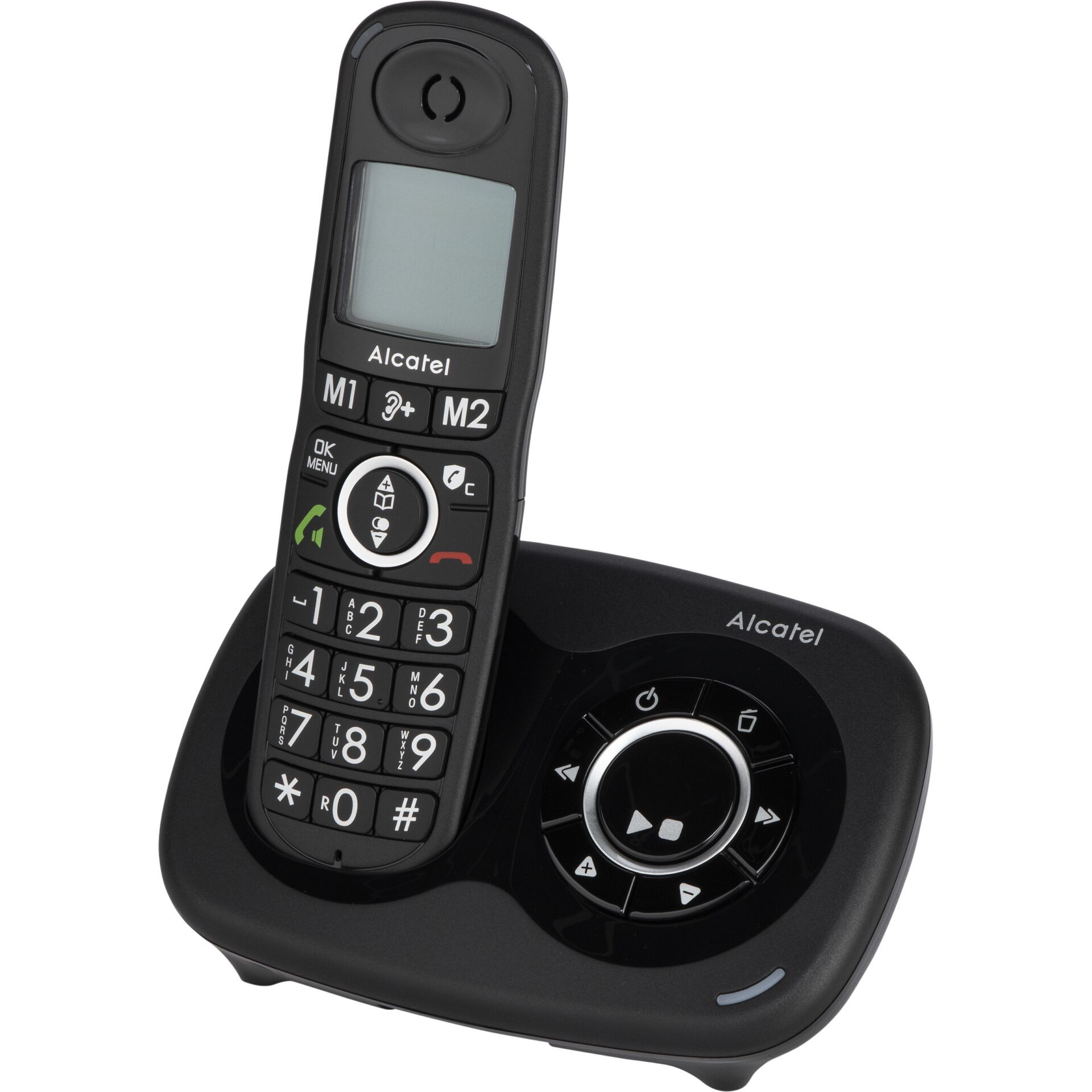 Alcatel XL595B Voice Teléfono DECT Identificador de llamadas Negro -
