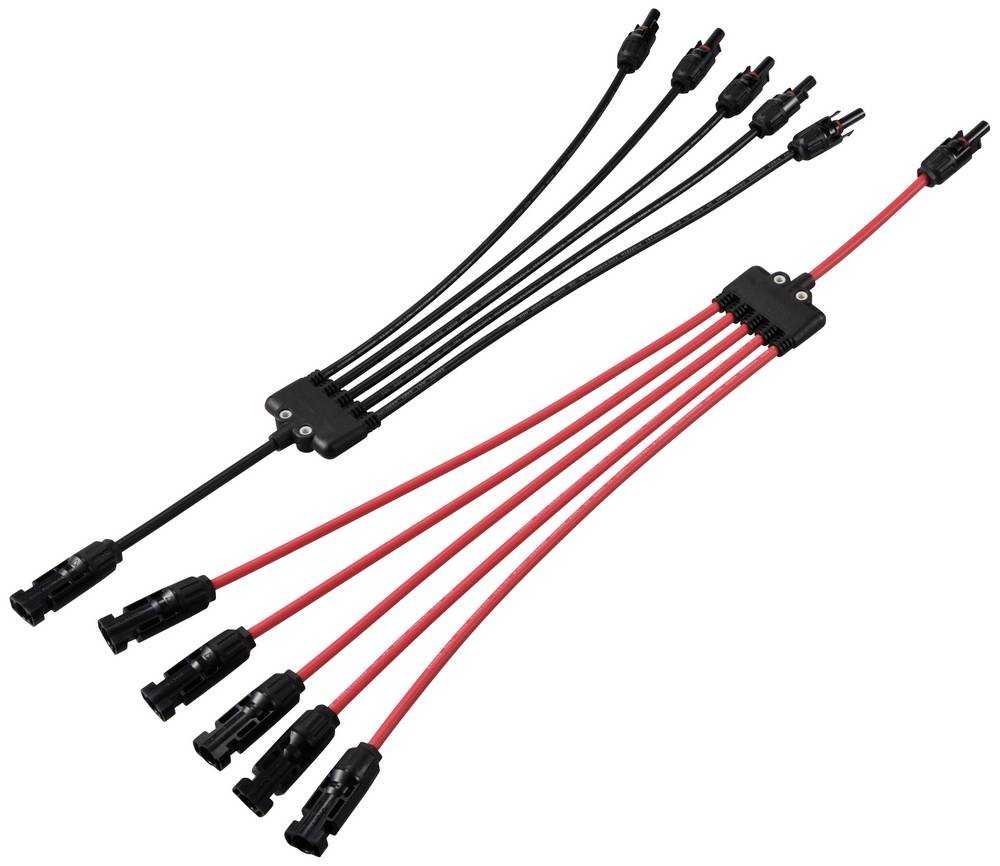 TRU COMPONENTS TC-12195668 Solar-Splitter 4mm² 30A Kabellänge 57cm