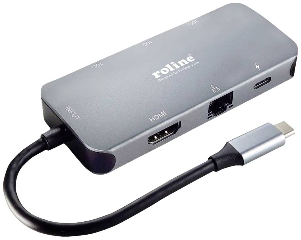 Roline USB-C Dockingstation 12.02.1121 Passend für Marke