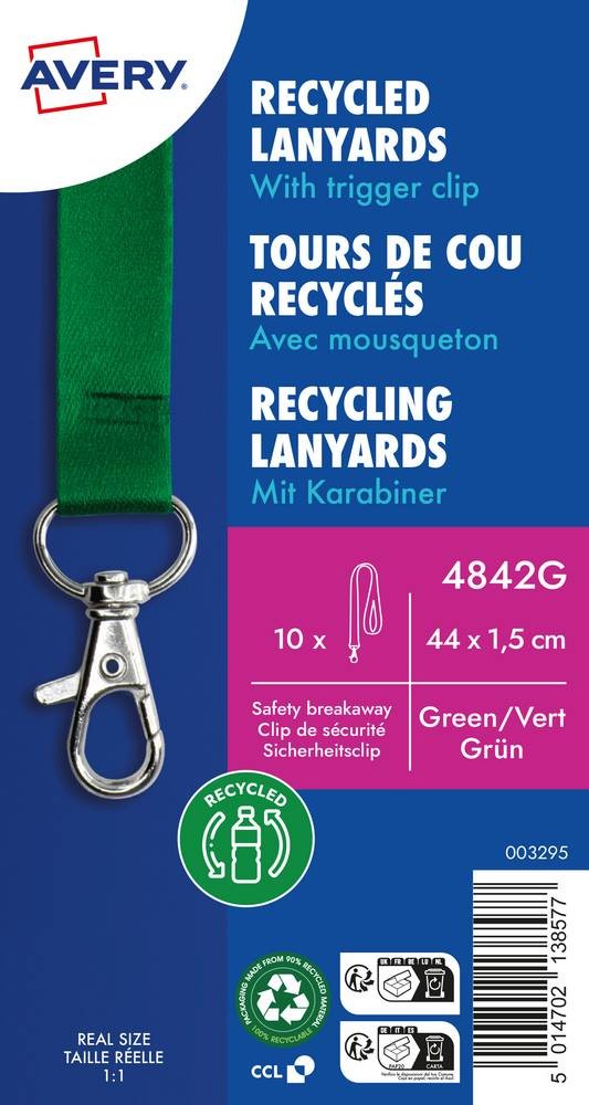 Avery-Zweckform 4842G Textilband (L x B) 440mm x 15mm 10St.