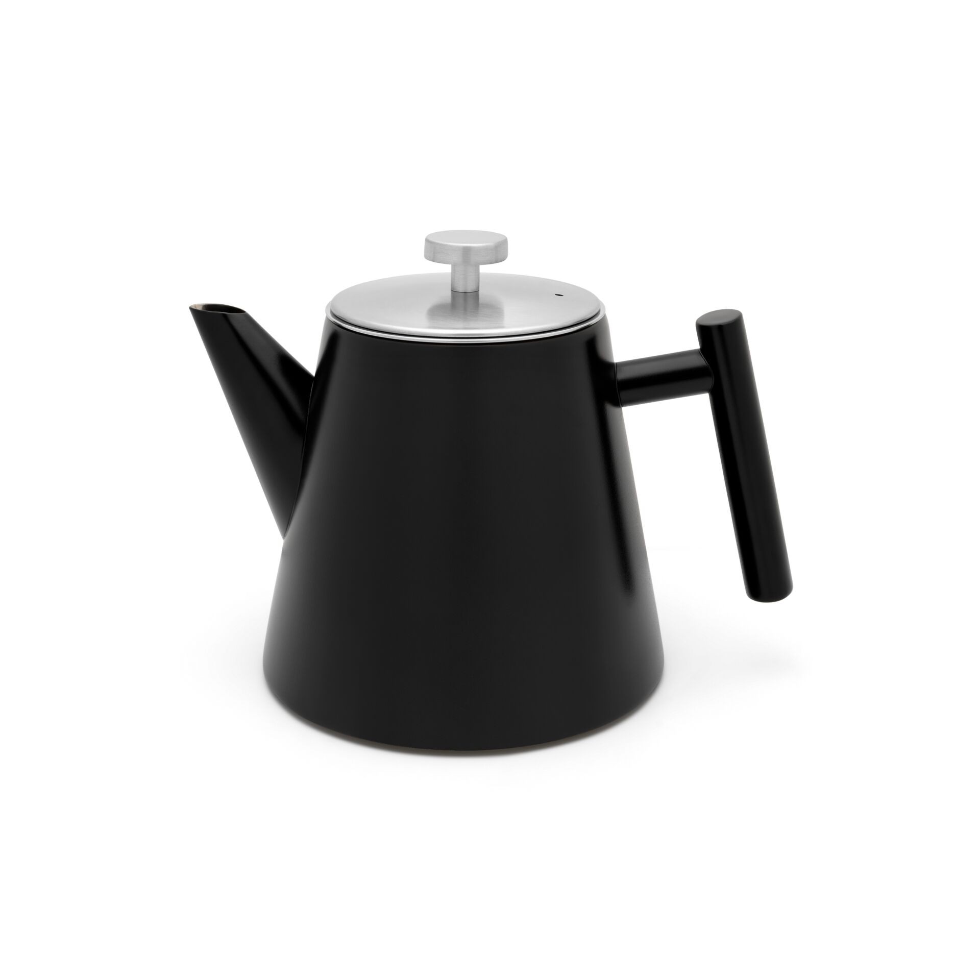 Leopold Vienna Teekanne Oslo 1l doppelwand. matnoir LV513001
