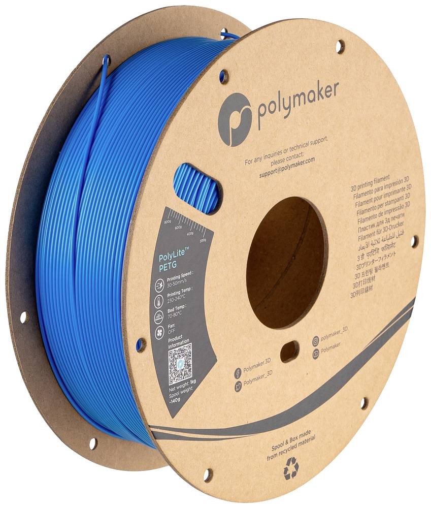 Polymaker PB01042 matériel d'impression 3D PETg (polyéthylène tér
