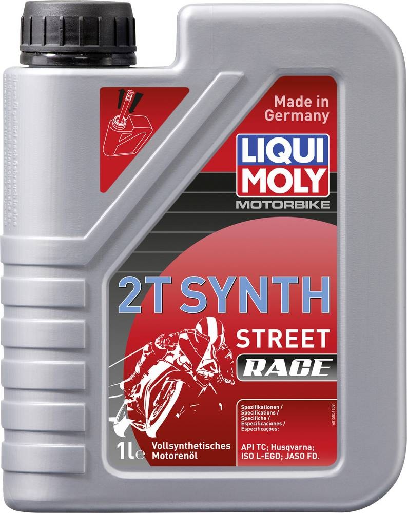 Liqui Moly Motorbike 2T Synth Street Race 1505 2-Takt-Motoröl 1l