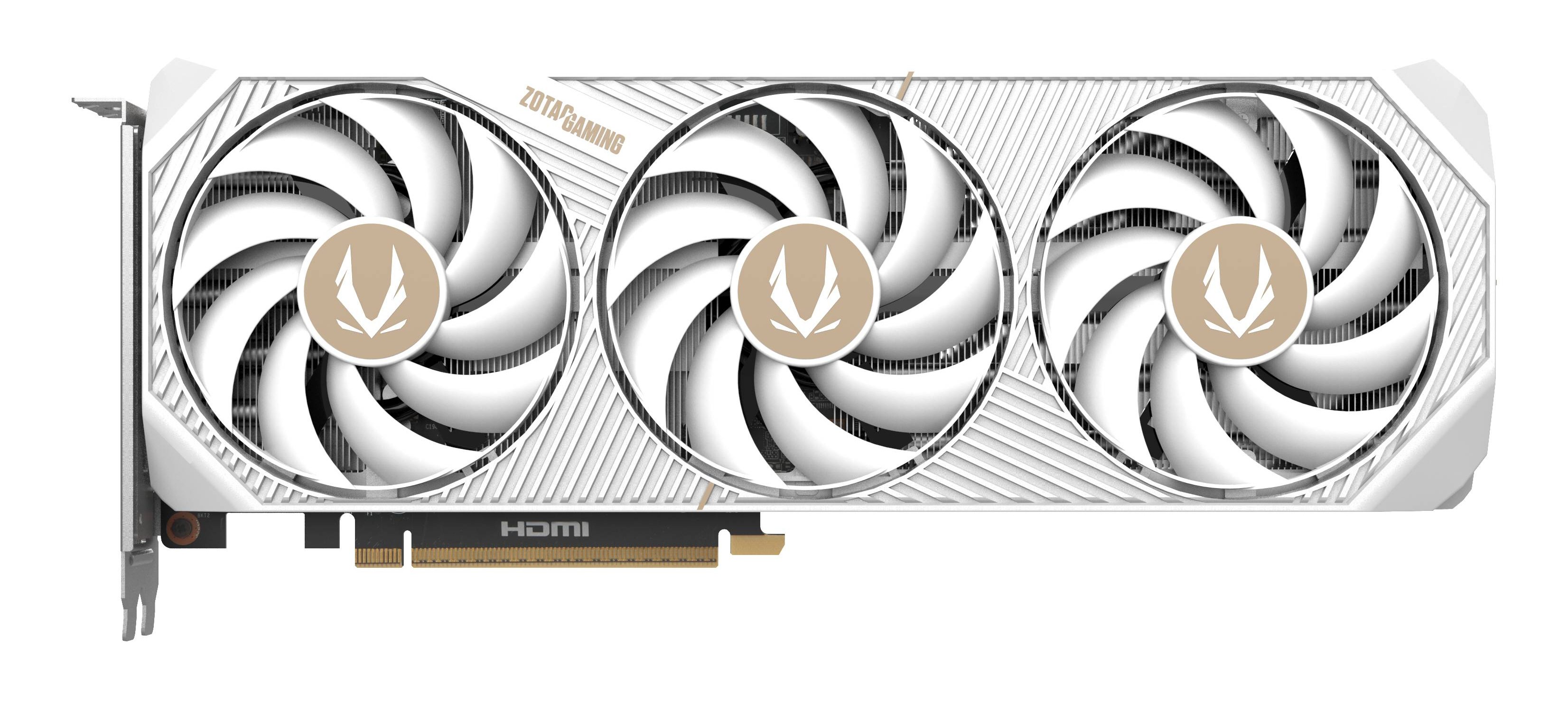 ZOTAC GAMING GeForce RTX 5070 AMP White 12GB GDDR7 Grafikkarte 3x DP,