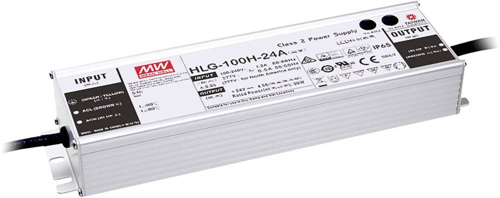 Mean Well MW HLG-100H-24A LED-Treiber, LED-Trafo Konstantspannung,