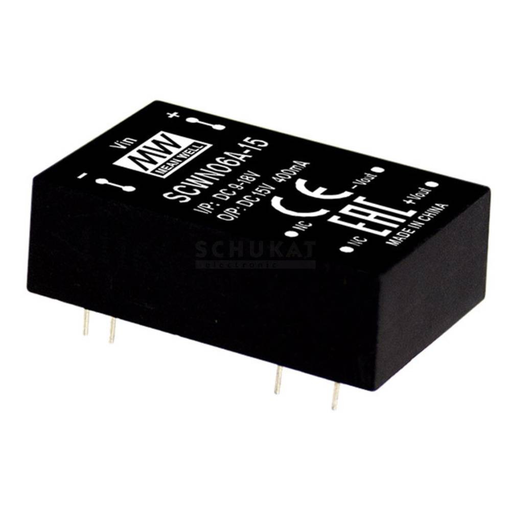 MEAN WELL SCWN06C-03 power adapter/inverter 6 W - MEAN WELL SCWN06C-