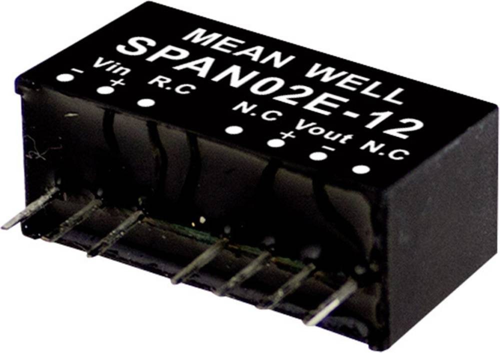 MEAN WELL SPAN02A-12 power adapter/inverter 2 W - MEAN WELL SPAN02A-
