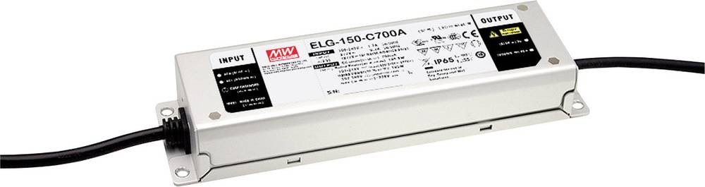 MEAN WELL ELG-150-C1050B-3Y LED-Treiber Konstantstrom 105W 1050mA 72 -