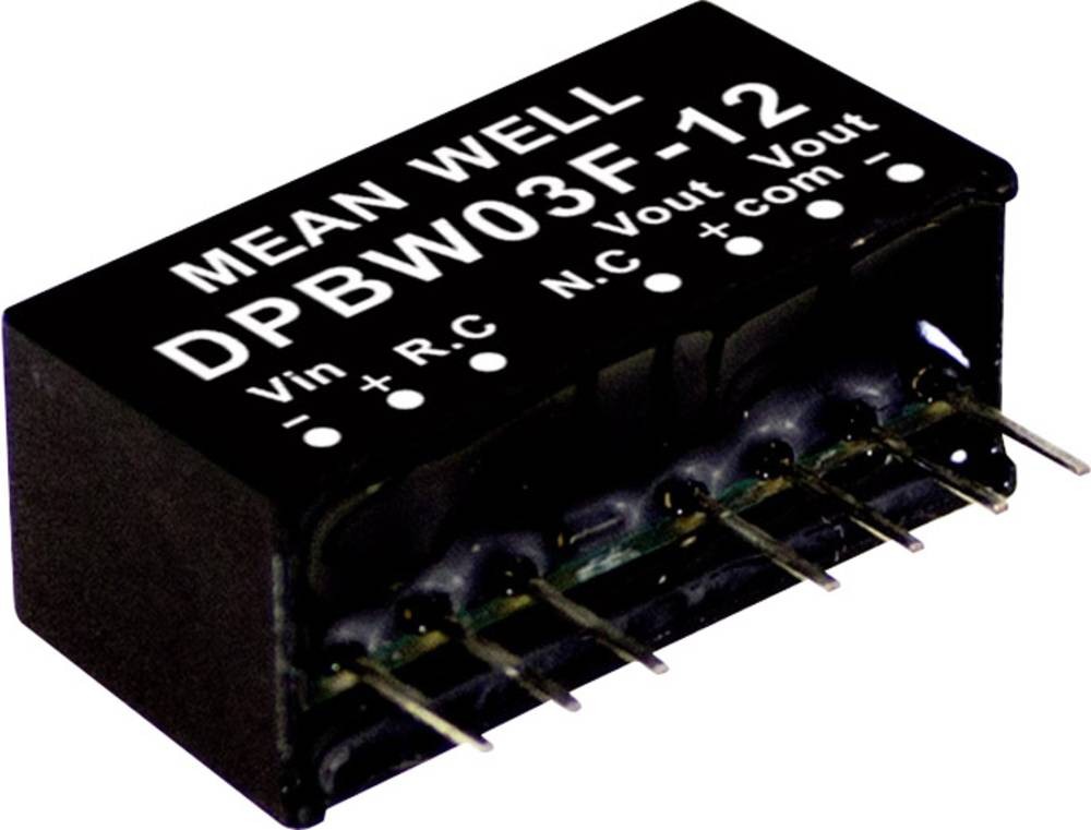 MEAN WELL DPBW03G-12 DC/DC-Wandlermodul 125mA 3W Anzahl Ausgänge: 2