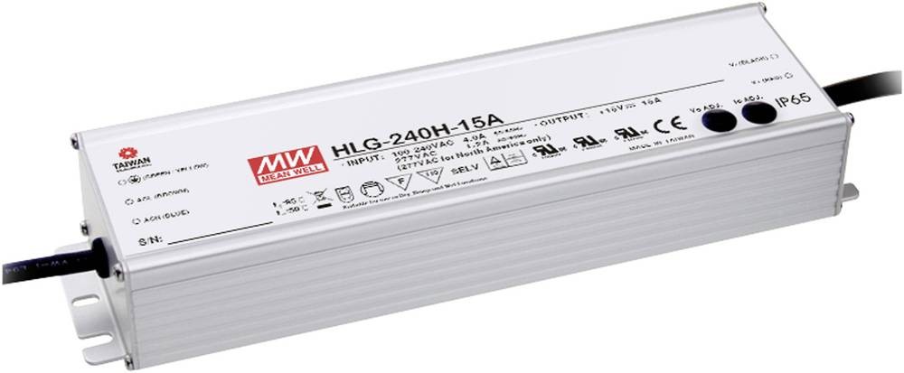 Mean Well MW HLG-240H-12 LED-Treiber, LED-Trafo Konstantspannung,