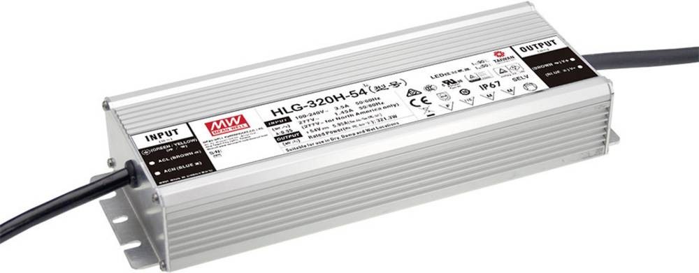 MEAN WELL MW HLG-320H-24AB LED-Treiber Konstantspannung 320.16W 6.67 -
