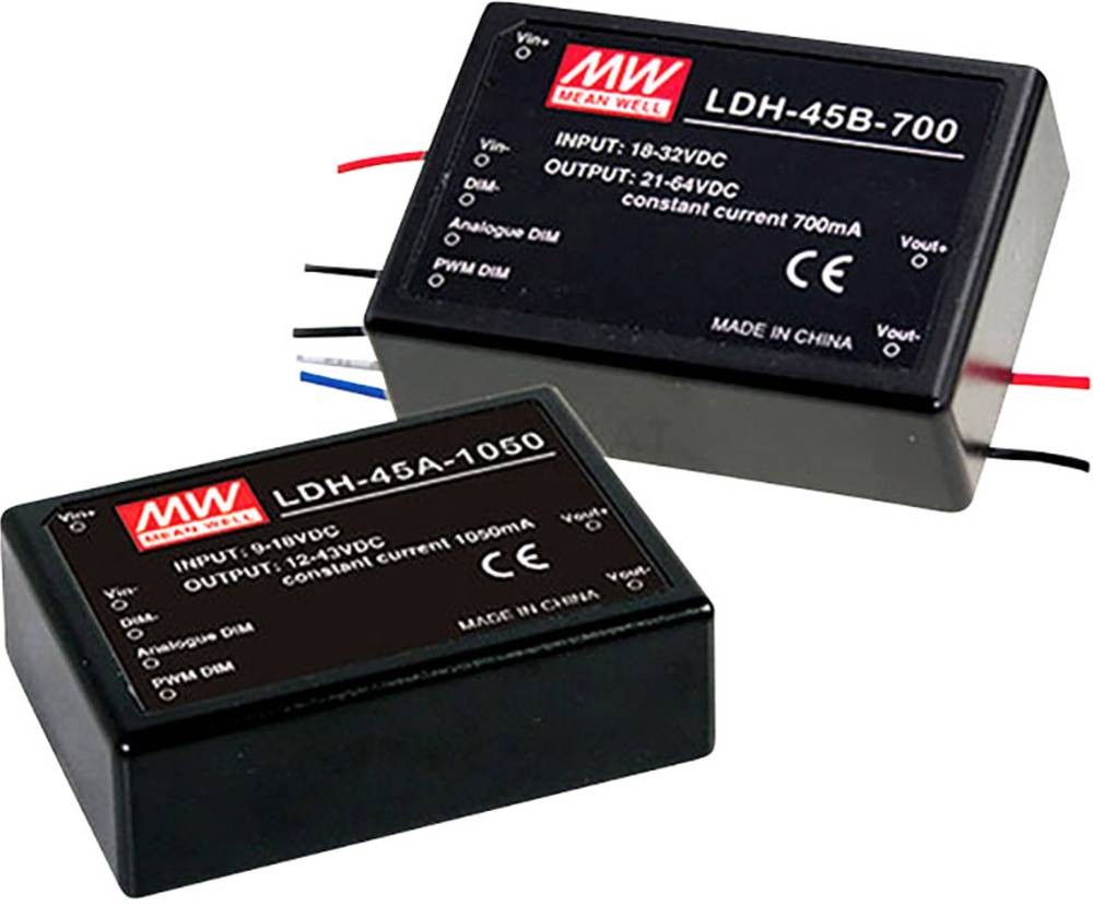 MEAN WELL LDH-45A-1050WDA LED-Treiber Konstantstrom 45.1W 1050mA 24 -