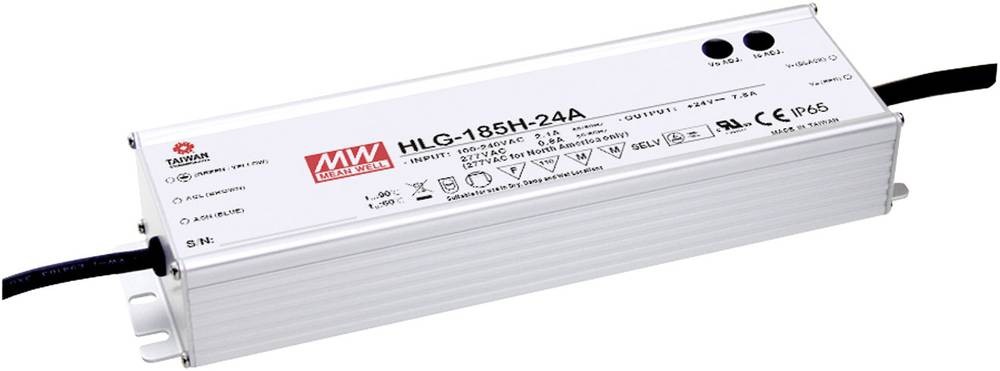 Mean Well MW HLG-185H-42A LED-Treiber, LED-Trafo Konstantspannung,