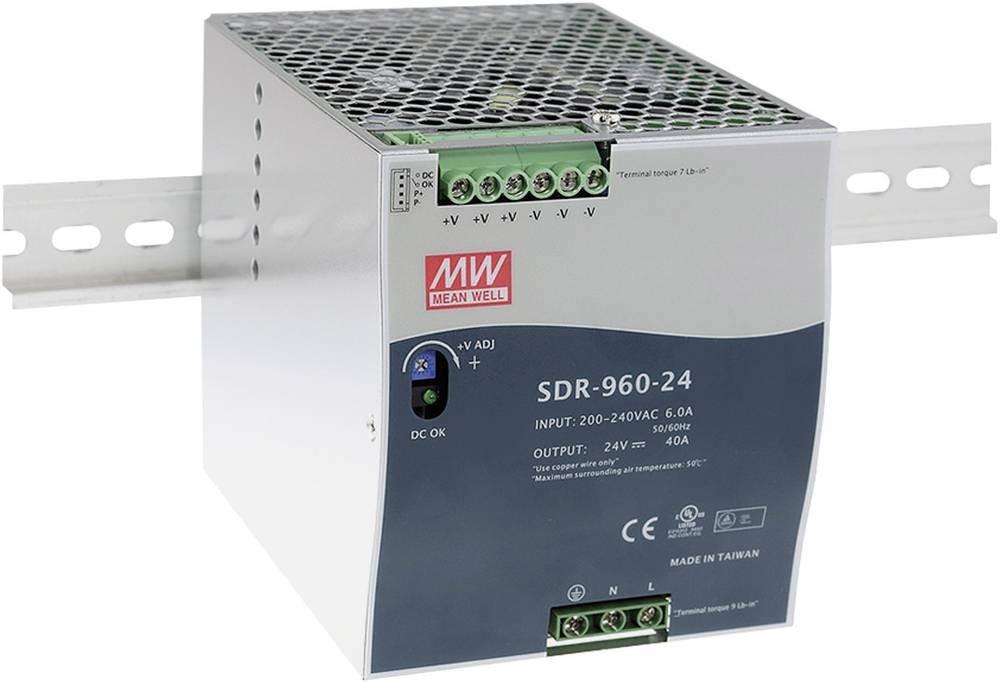 MEAN WELL Stromversorgung power supply unit 960 W Metallic - MEAN