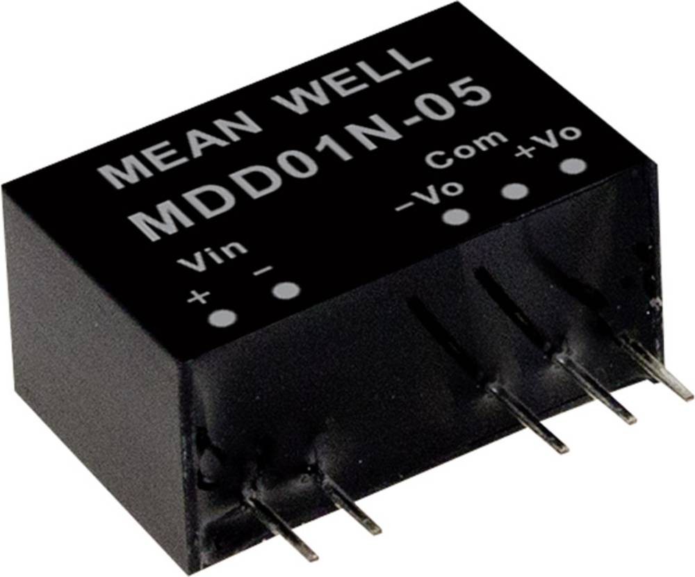 MEAN WELL MDD01L-05 power adapter/inverter 1 W - MEAN WELL MDD01L-05,