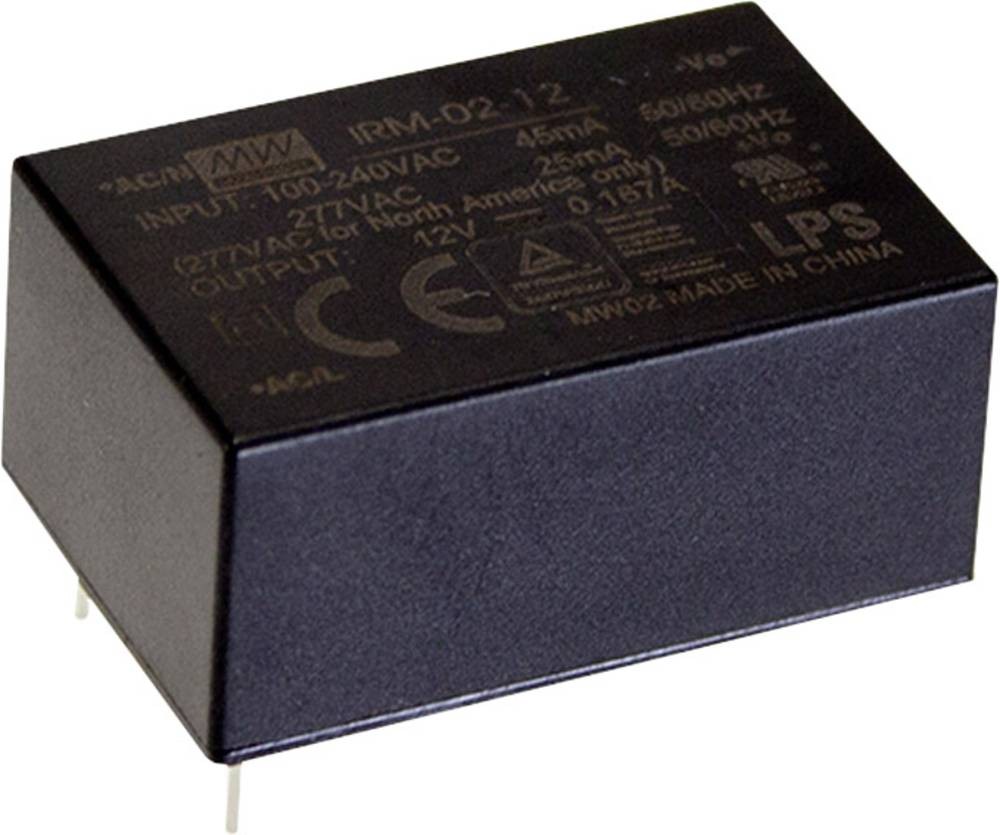 MEAN WELL IRM-02-12S power adapter/inverter 2 W - MEAN WELL IRM-02-