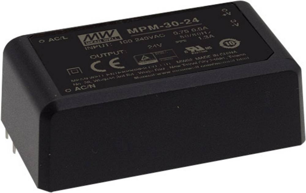 MEAN WELL MPM-30-24ST adaptateur de puissance & onduleur 30 W - MEAN