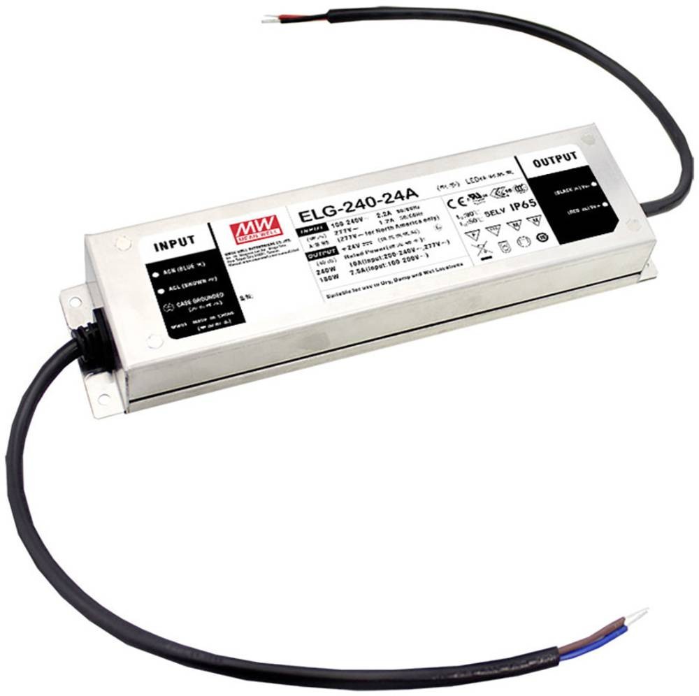 MEAN WELL ELG-240-54AB-3Y LED-Treiber Konstantspannung 240.3W 2.23 -