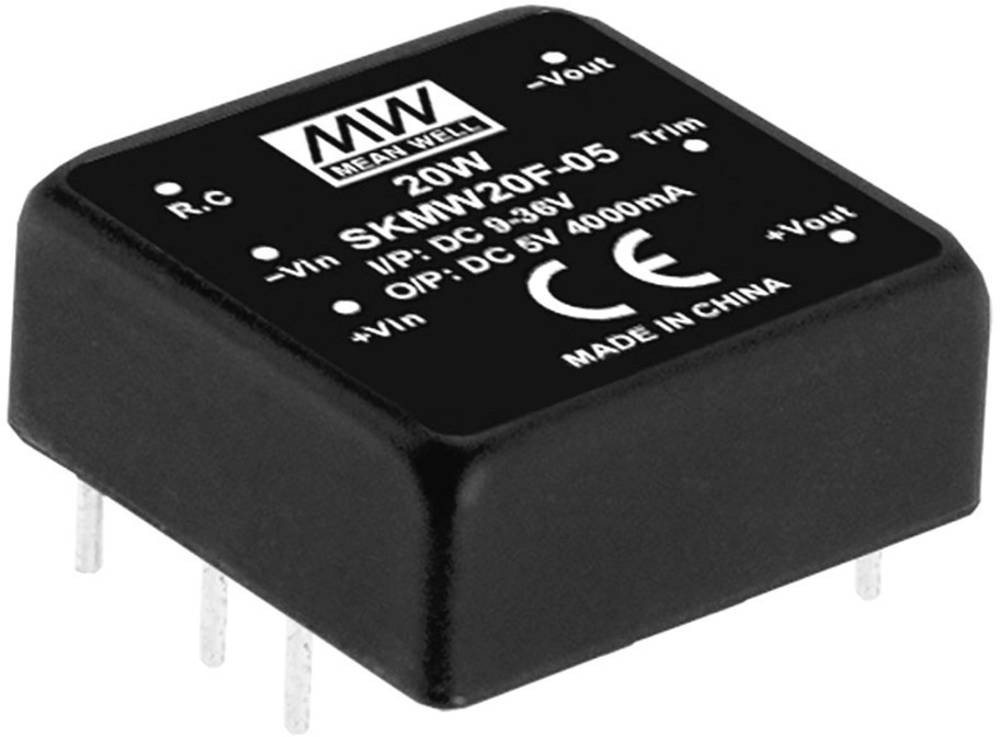 MEAN WELL SKMW20G-03 DC/DC-Wandler 4.5A 20W Anzahl Ausgänge: 1 x