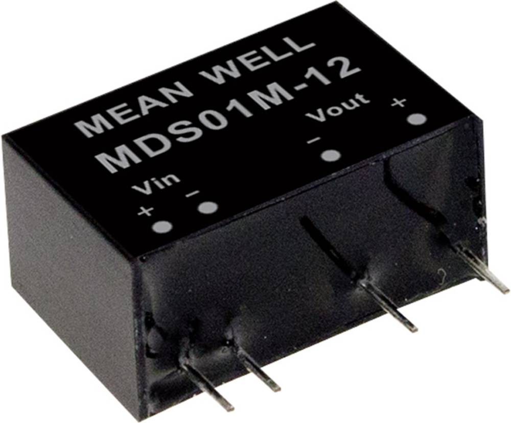 MEAN WELL MDS01L-12 DC/DC-Wandlermodul 84mA 1W Anzahl Ausgänge: 1 x