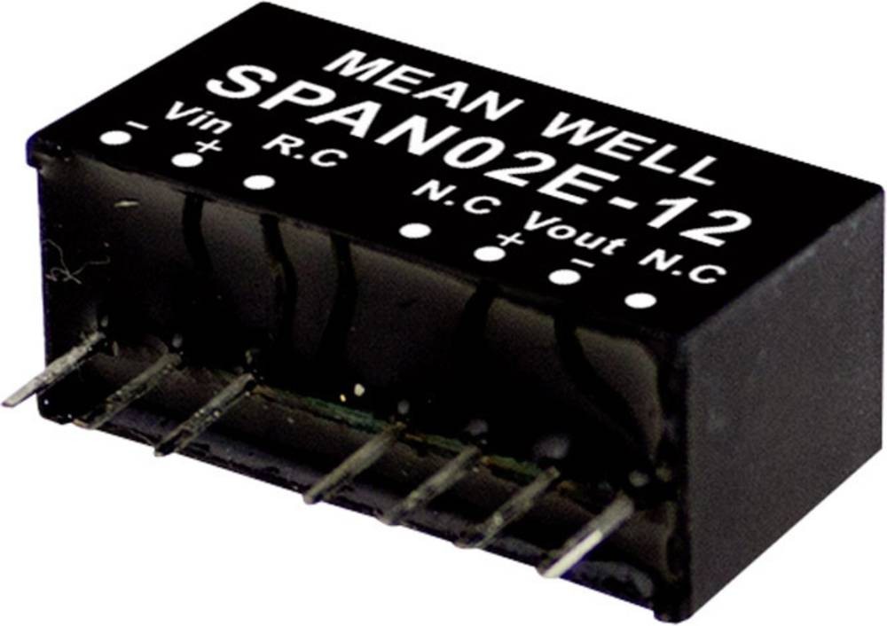 MEAN WELL SPAN02B-15 power adapter/inverter 2 W - MEAN WELL SPAN02B-