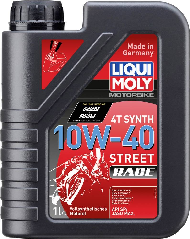 Liqui Moly Motorbike 4T Synth 10W-40 Street Race 20753 4-Takt-Motorö