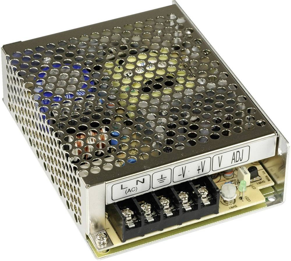 MEAN WELL RS-75-12 unité d'alimentation d'énergie 72 W Métallique -