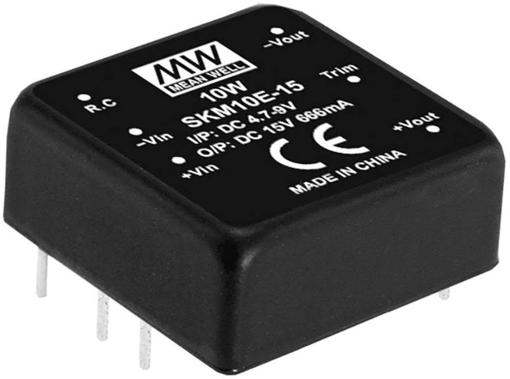 MEAN WELL SKM10A-12 adaptateur de puissance & onduleur 10 W - MEAN
