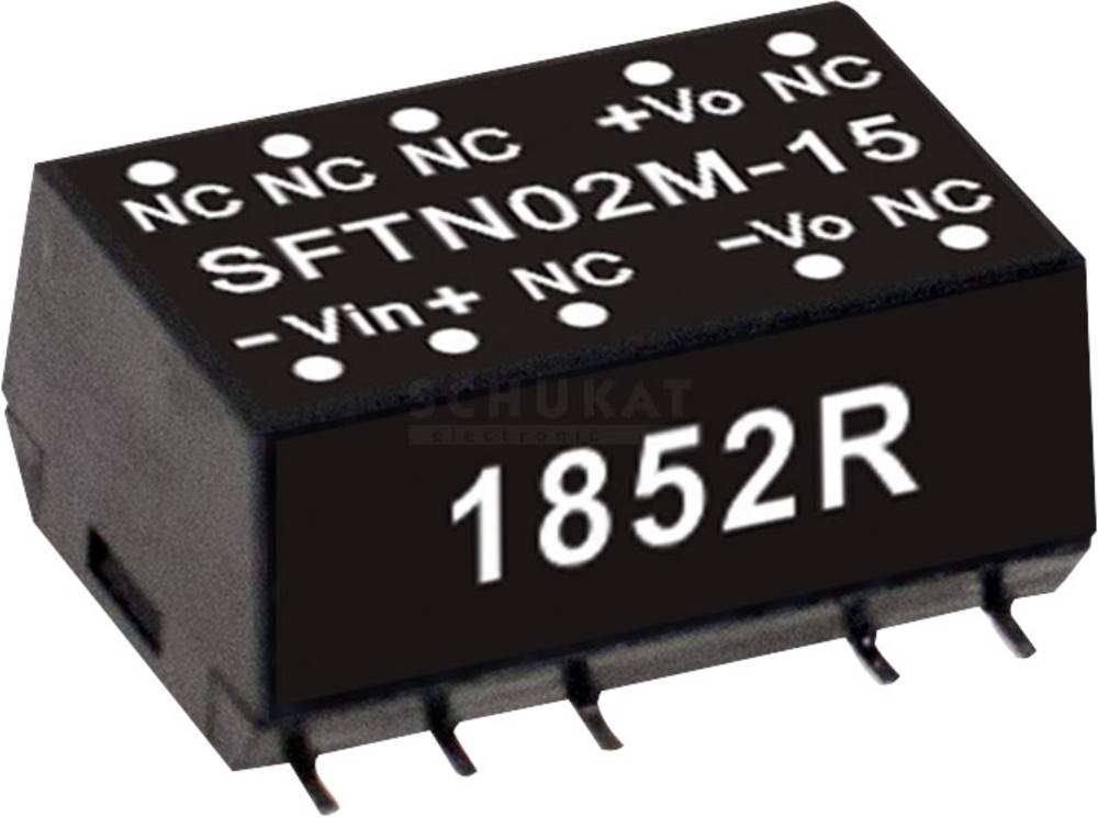 MEAN WELL SFTN02M-12 DC/DC-Wandlermodul 167mA 2W Anzahl Ausgänge: 1