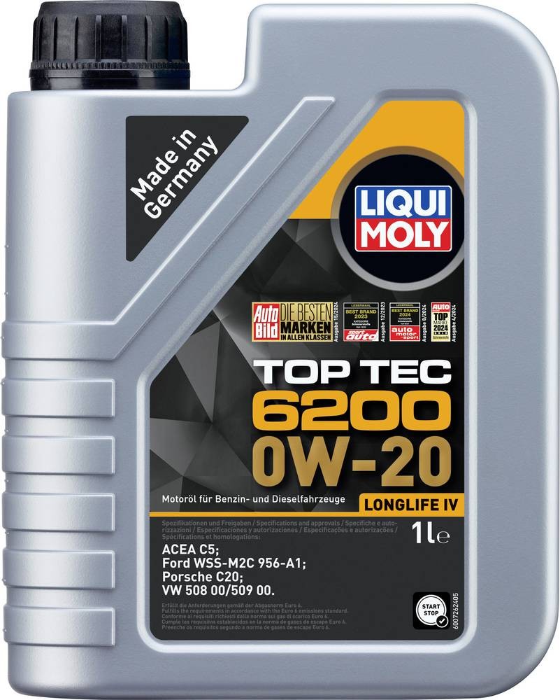 Liqui Moly Top Tec 6200 0W-20 20780 Motoröl 1l
