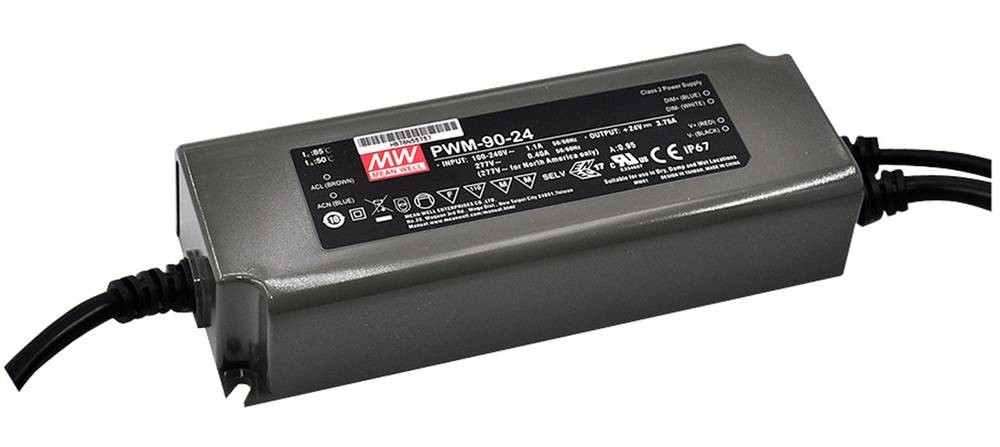 MEAN WELL PWM-90-12DA LED-Treiber Konstantspannung 90W 7.5A 12 V/DC
