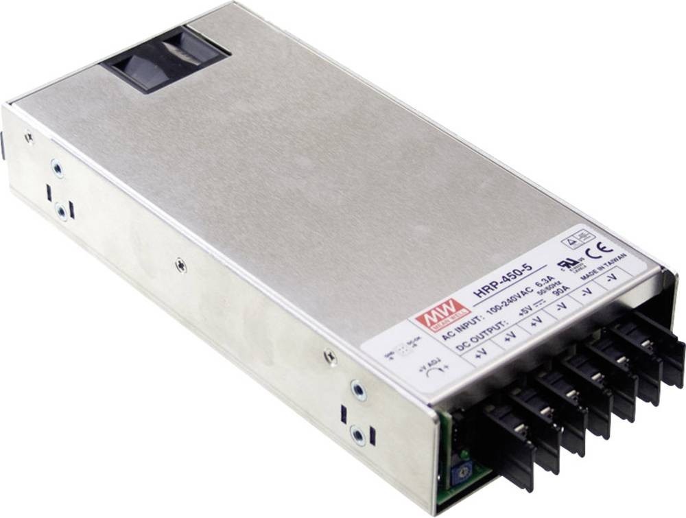 MEAN WELL HRP-450-24 power supply unit 451.2 W Metallic - MEAN WELL