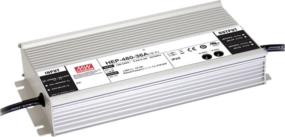 MEAN WELL HEP-480-24A power adapter/inverter 480 W - MEAN WELL HEP-