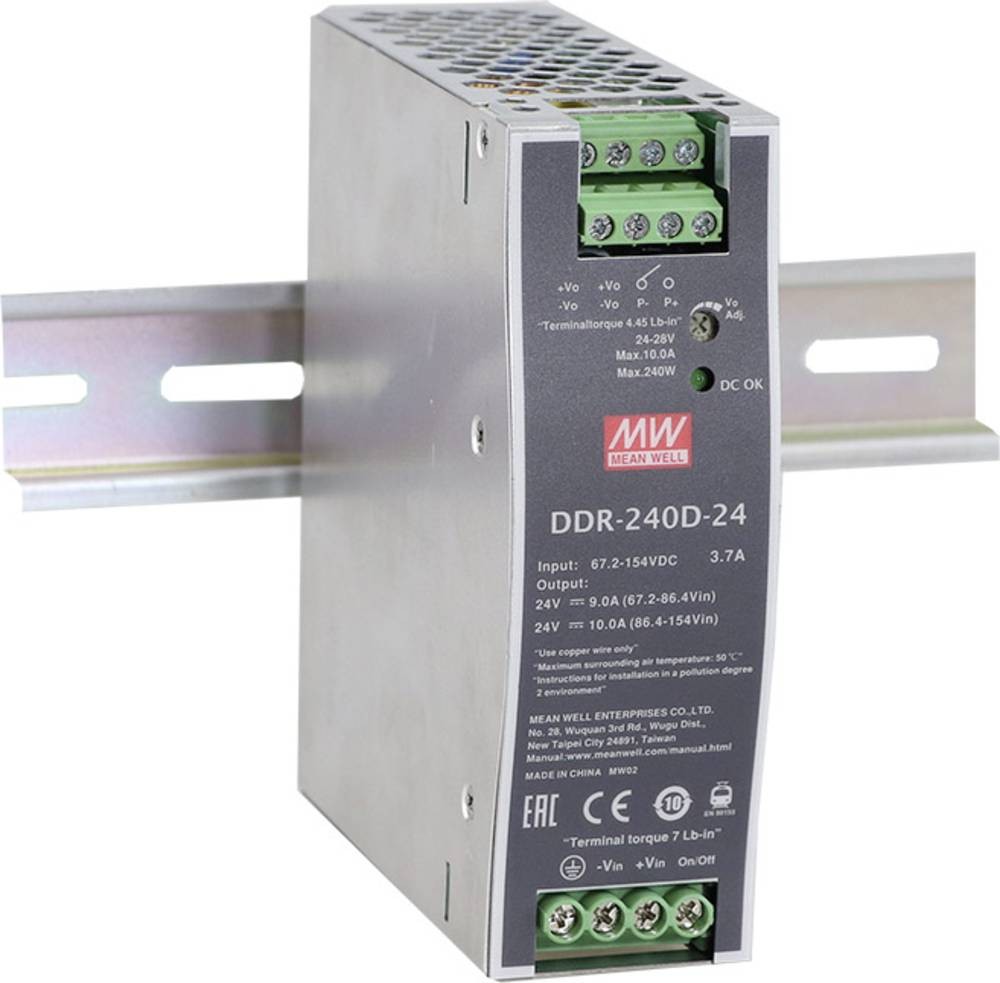 MEAN WELL DDR-240B-48 power adapter/inverter 240 W - MEAN WELL DDR-